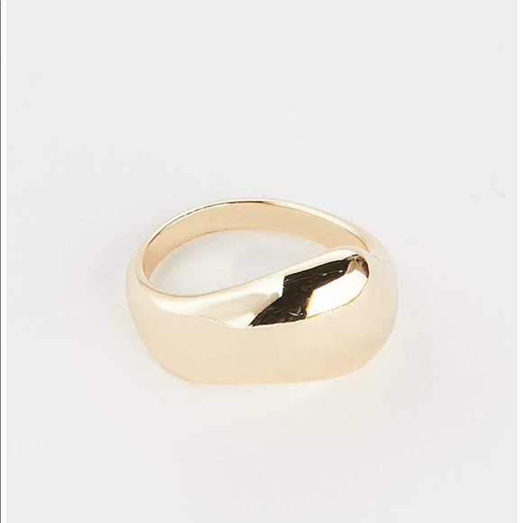 Sculpted liquid metal ring - Picture 1 of 4